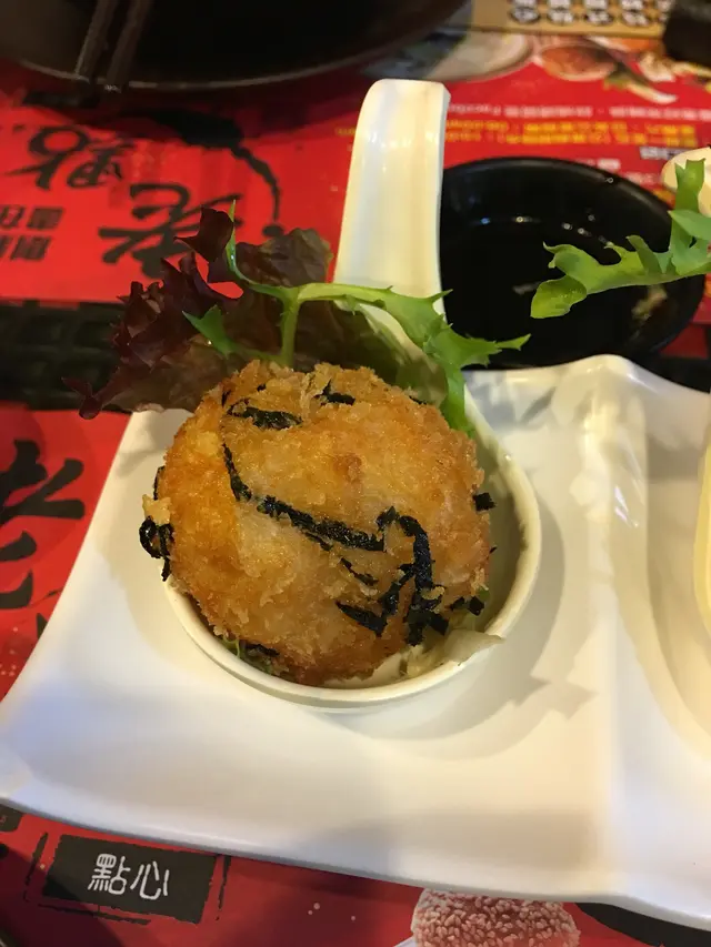 芝心脆炸蝦丸