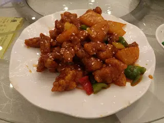咕噜芝麻黑豚肉