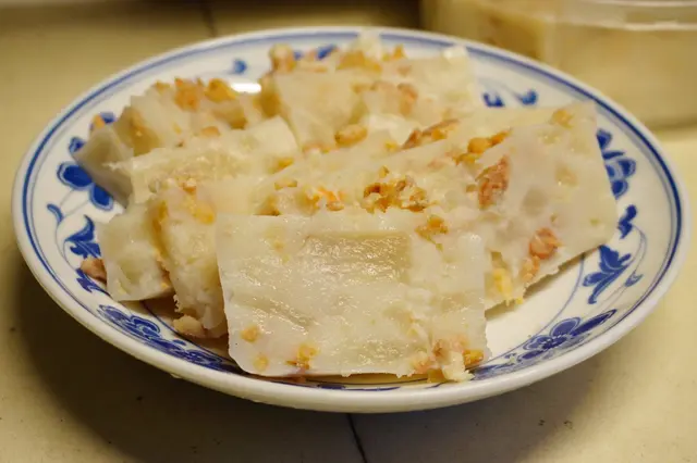 清晰可見粗條蘿蔔