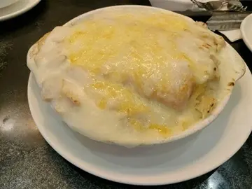 白汁芝士焗龍琍飯