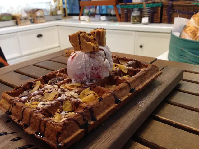 Ice-cream Waffle