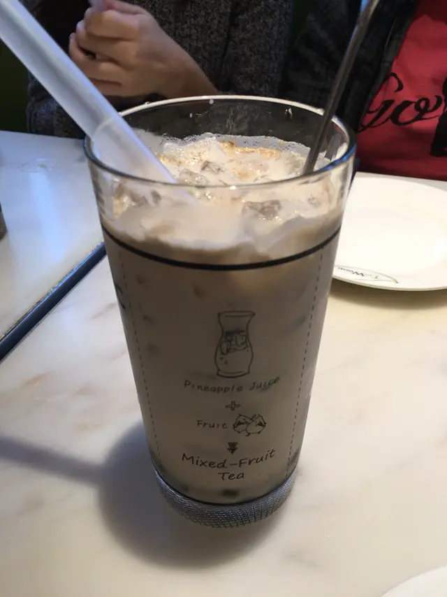 薰衣草珍珠奶茶