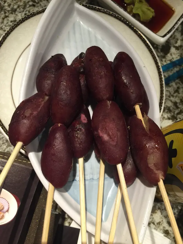 燒有機蕃薯仔