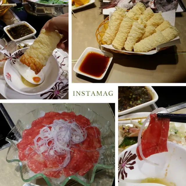 炸嚮鈴, 牛肉刺身