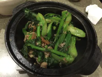 啫啫芥蘭煲