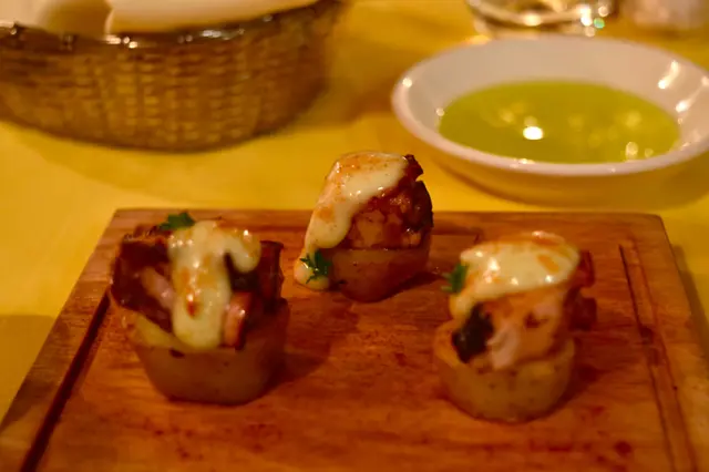 Grilled Galician octopus