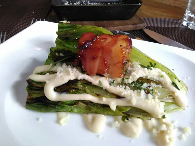 Grilled Caesar Candied Bacon, Parmesan