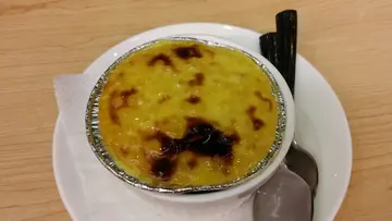 焗荔茸西米布甸