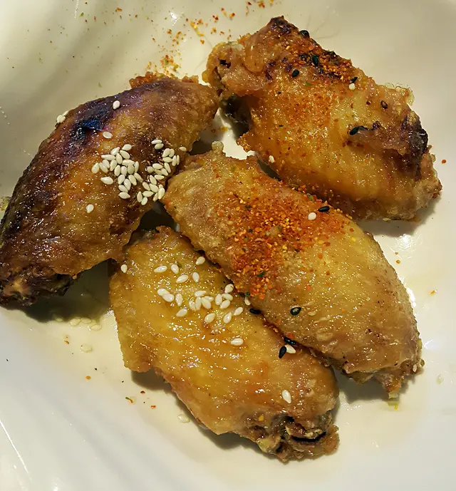 七味燒雞翼及蜜糖燒雞翼