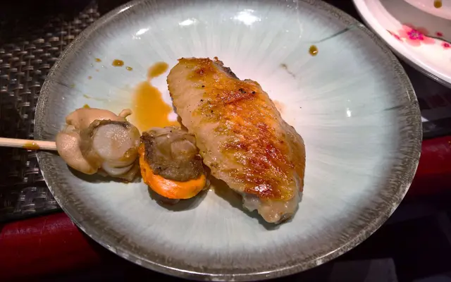 燒雞翼&汁燒帆立貝