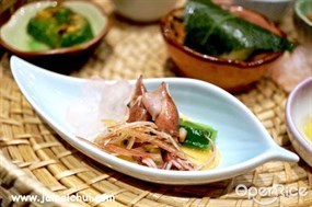 螢光魷魚伴酸麵豉醬 - Sagano in Tsim Sha Tsui 