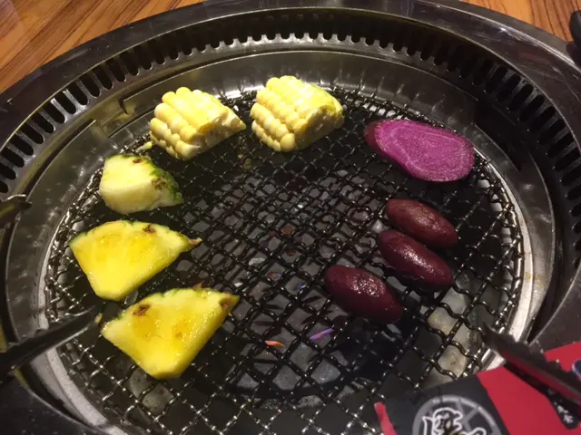 生菜,粟米,小甜蒔,紫蒔片