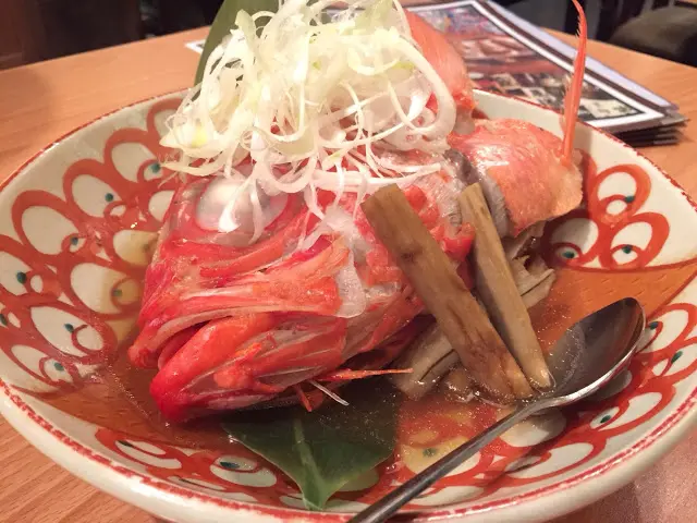 汁煮金目鯛