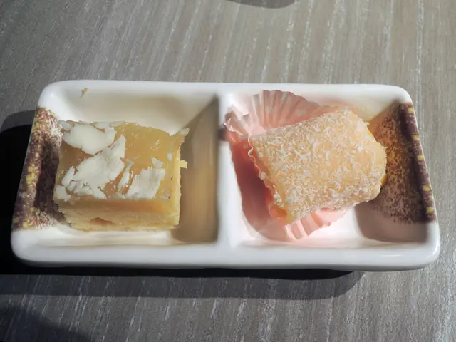 菠蘿蛋糕、芒果糯米磁