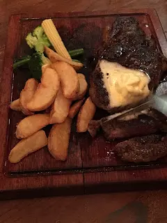 煙燻烤安格斯肉眼牛扒