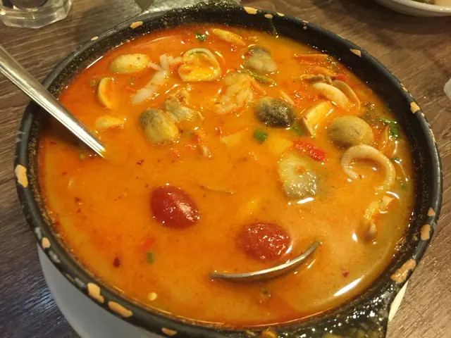 很香，海鮮材料也足，味道很平均，不錯的冬蔭公湯