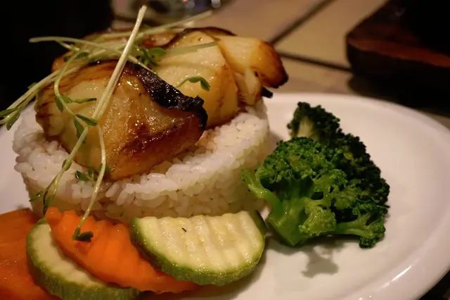 西京燒比目魚定食