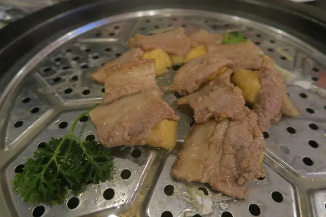 蝦干豆卜蒸五花腩肉
