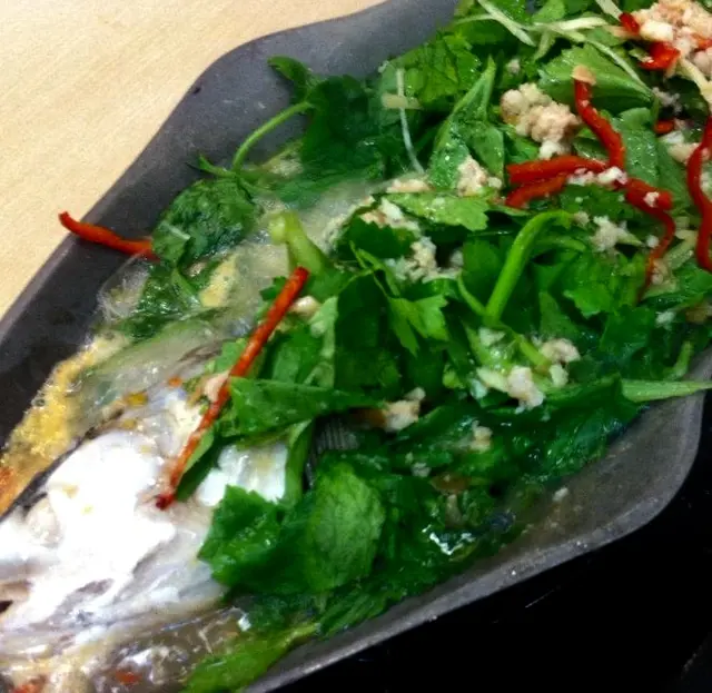 潮州明爐烏頭配甜酸肉碎湯