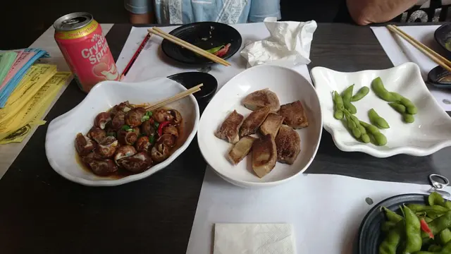 牛舌冇蘇味，花螺都幾惹味
