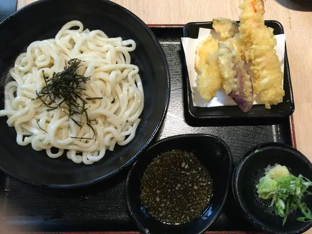 什錦天婦羅冷烏冬
