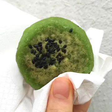 绿茶红豆烧饼