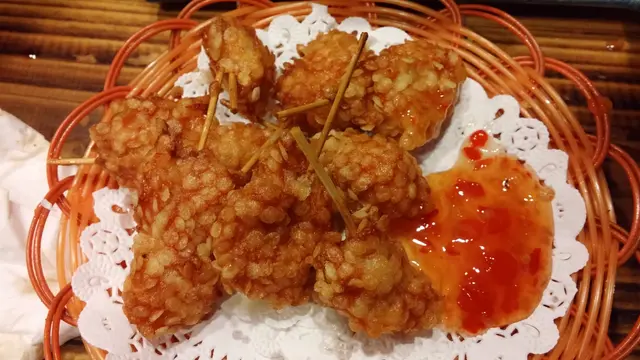 鮮嫩的雞肉炸得脆香惹味