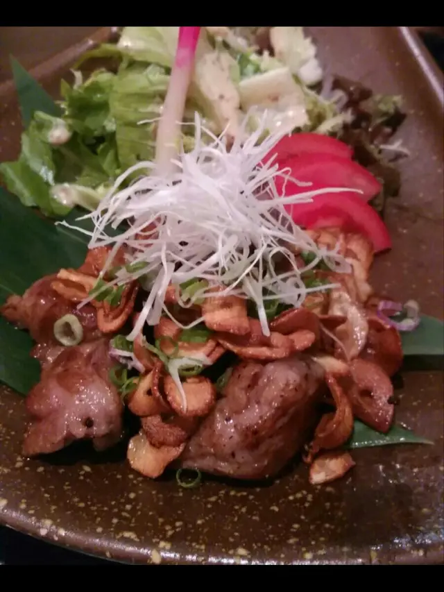 鐵板炒宫崎A5和牛粒