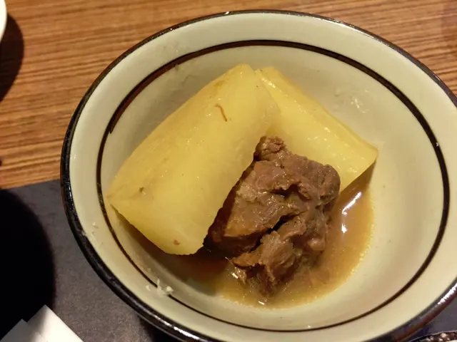 味噌牛肉大根煮