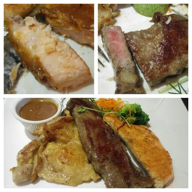 三款扒各有千秋, 個人最愛三文魚扒