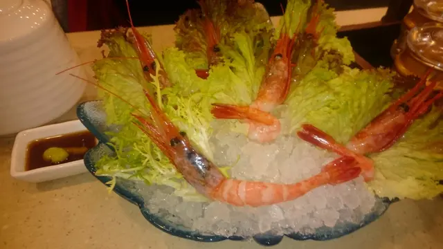 甜蝦（每份) HK$68.00