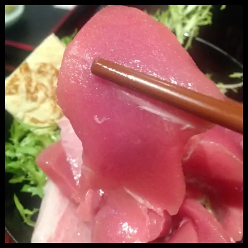 赤身 - 柔軟,味道較濃
