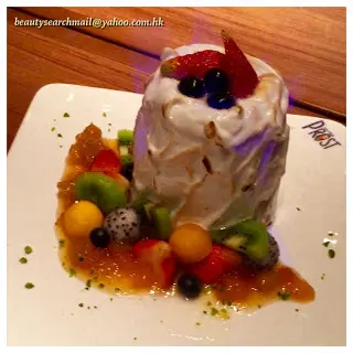 火焰雪山配鮮果