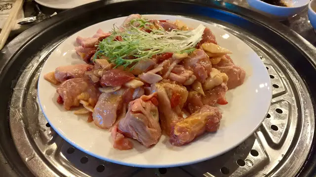 鮮淮山紅棗杞子蒸新鮮雞