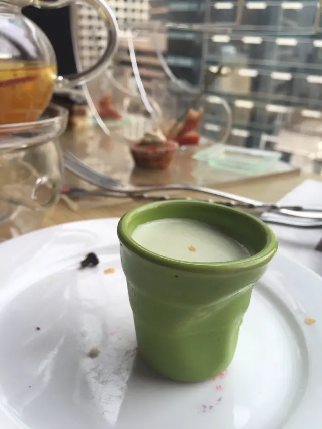 綠茶布丁