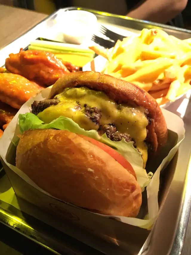 DOUBLE CHEESE BURGER