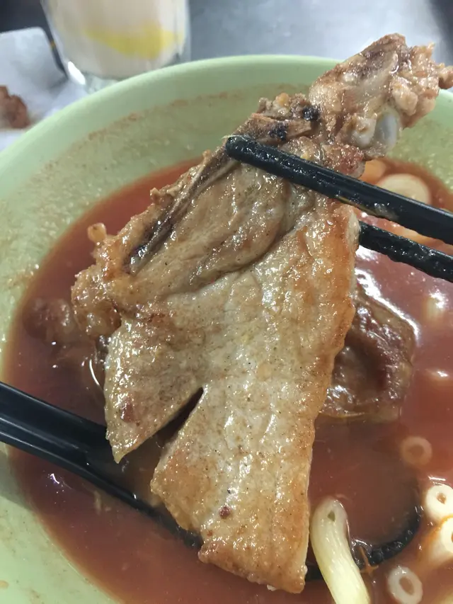 豬扒雞翼蕃茄湯通粉