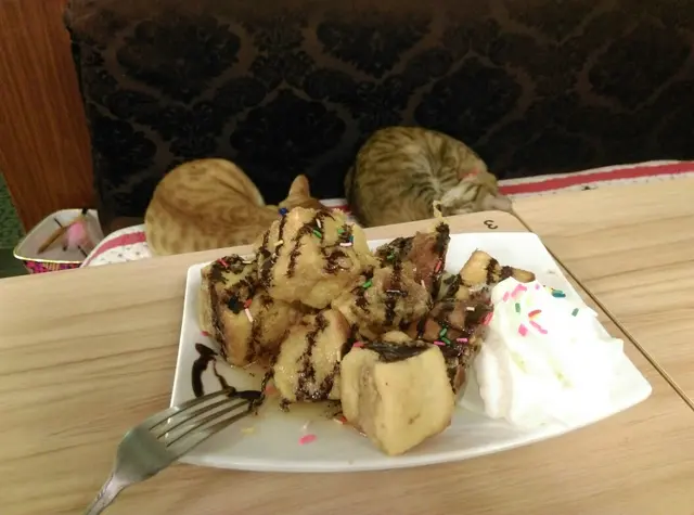 一口花❤醬多士