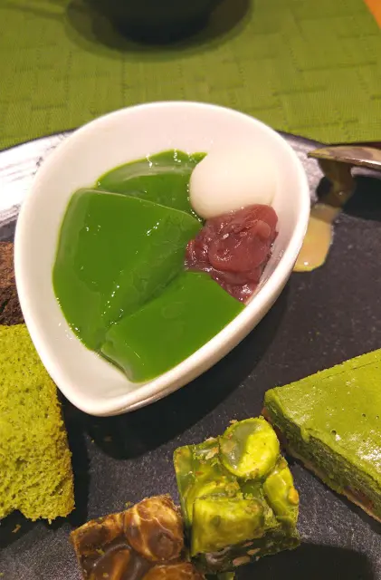 招牌抹茶啫喱, 滑溜質感帶抹茶的回甘