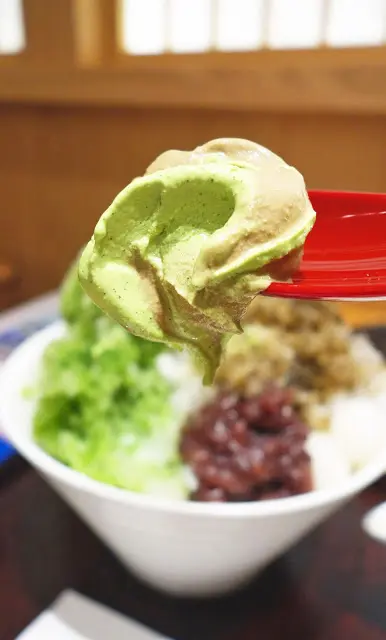 最頂的抹茶焙茶軟雪糕固之然好食