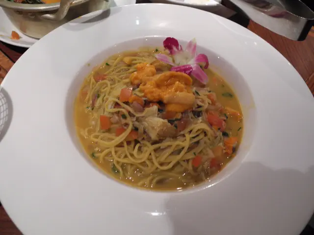 手拆時鮮蟹肉蟹黃手製意大利粉