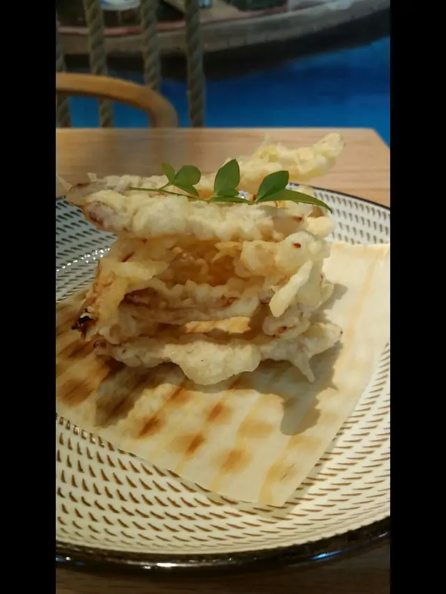 雞泡魚乾天婦羅