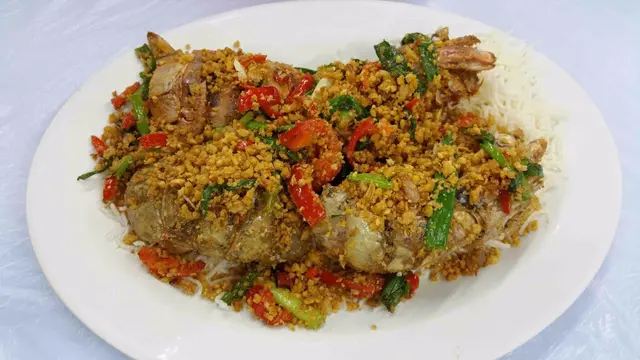 避風塘炒瀨尿蝦