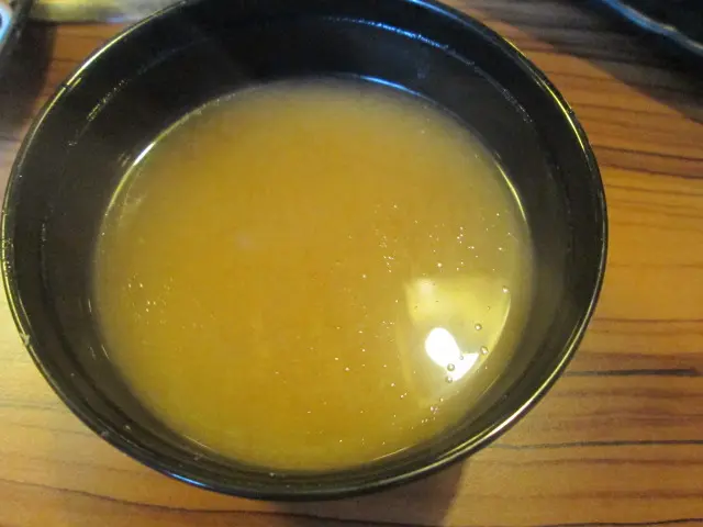 只是一碗麵豉湯, 非常失望