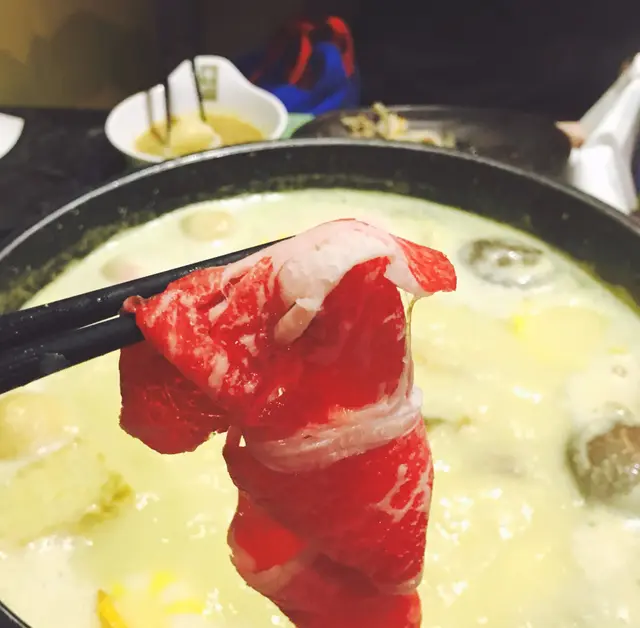 紅白分明的嫩牛肉