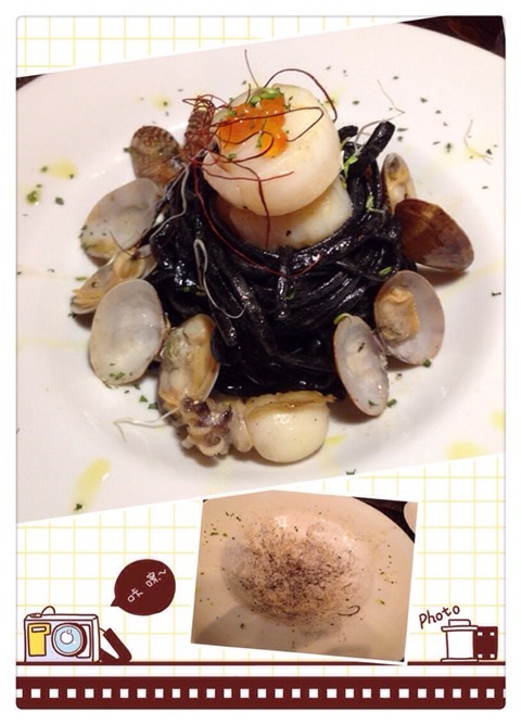 Squid Ink Linguine - 長沙灣的Oui Oui Bistro