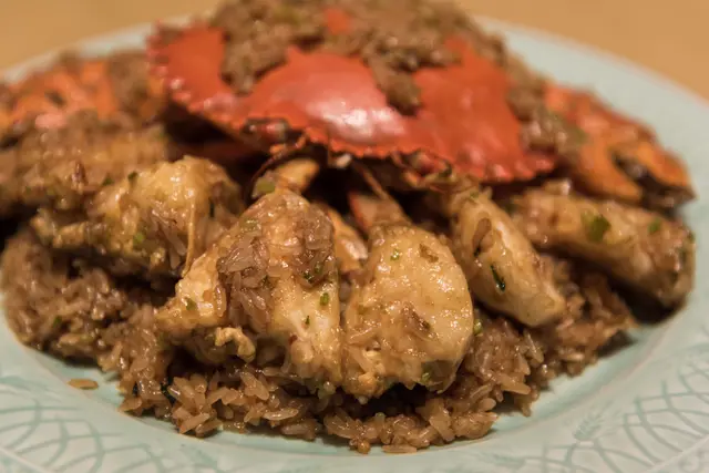 潮式糯米炒肉蟹