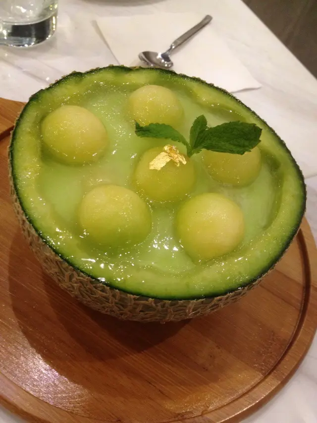 季節限定。蜜瓜三重奏