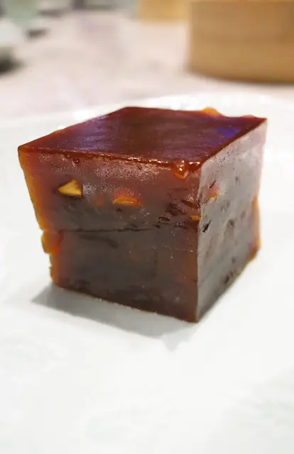 晶瑩光澤的外表, 軟糯帶香