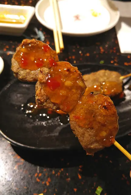 燒牛餅串